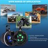 Pyle 5.25’’ Waterproof Rated Off-Road Bluetooth Speakers - 1000 Watt Amplified Vehicle Speaker System for PLUTV55BTR